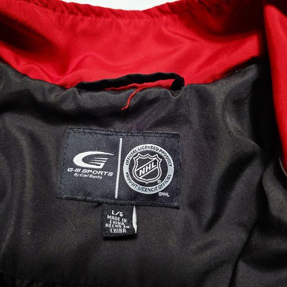 Detroit Red Wings Women’s Size Large Full-Zip Jacket w/ Removable Sleeves NHL - Picture 8 of 11